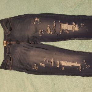Ripped Denim/jegging jeans